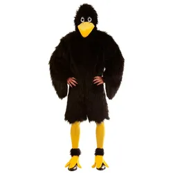 buttinette Kostüm "Rabe" unisex