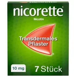nicorette TX Pflaster 10mg Nikotin 7 St