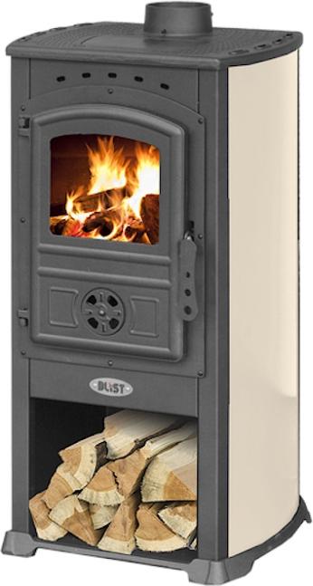 Kaminofen BLIST MODENA 7,4 kW - beige + Zubehör