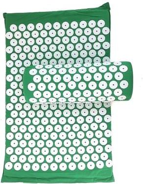 Uplifted Goods Comfortable Pillow And Mat Set With Optional Carry Bag green set Without Bag