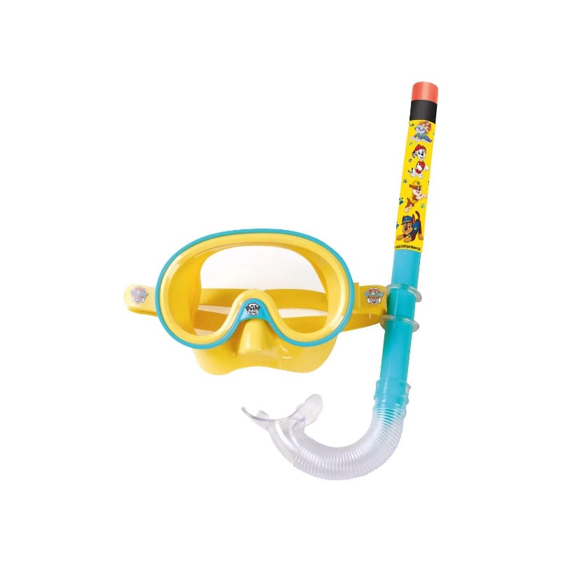Spin Master Paw Patrol Snorkelset voor kinderen met masker en snorkel in levendige kleuren