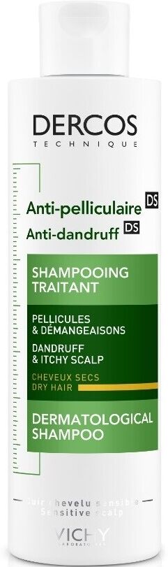 Vichy Dercos Anti-Dandruff Shampoo for Dry Hair 200 ml