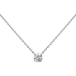 Jacques Lemans S-C261A Damen-Halskette mit Zirkonia-Anhänger
