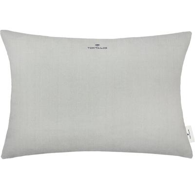 TOM TAILOR HOME "Dove Signature" mit Paspel, Kissenhülle ohne Füllung, 1 Stück