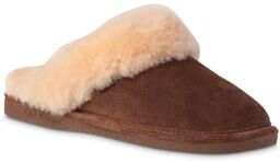 Women's Scuff Flats And Slip Ons by Old Friend Footwear in Chocolate (Size 9 M)