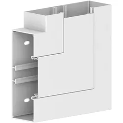GGK 12739 Flachwinkel BR 60x170mm/80-9010, PVC, Gehrungsformteil, alpinweiß BR 60x170/80-FW BR60x17080FW