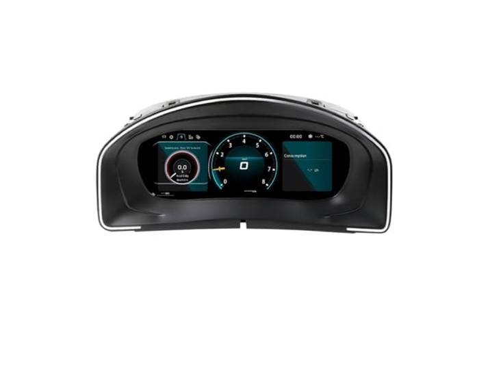 TachometeAr Für Tiguan Auto GPSTacho Autoradio, Instrumententafel, Cockpit, 12,3 Zoll LCD-Digital-Dashboard-Cluster