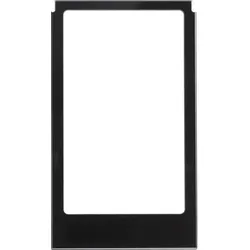 Berker 13206616 Designrahmen eckig große Ausf. Glas sw