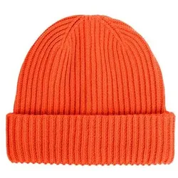 ON Herren Mützen/Sturmhauben He/Uni Studio Beanie, Größe ONE SIZE in Orange Orange