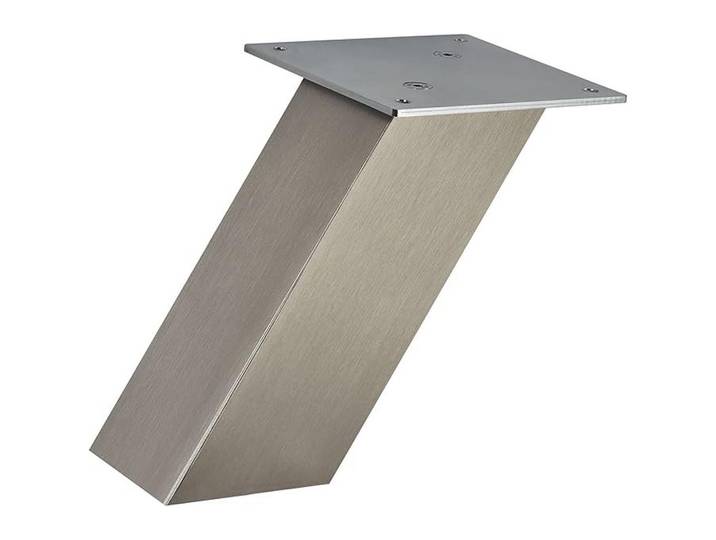 HKT Barkonsole, Edelstahlfarben, Metall, 28.4x18.4x16.7 cm,