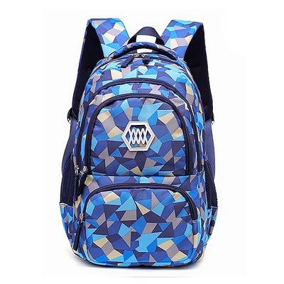 Schulrucksack Bookbag Mehrfarbig für Schüler Jungen Mädchen Multi-Funktion Wasserdicht Hohe Kapazität Nylon Schulranzen Rucksack Schulranzen 21.5 Zoll