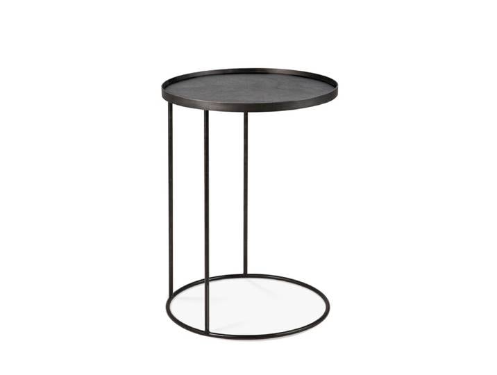 Abstelltisch Ethnicraft Ethnicraft schwarz, Designer Dawn Sweitzer, 66 cm