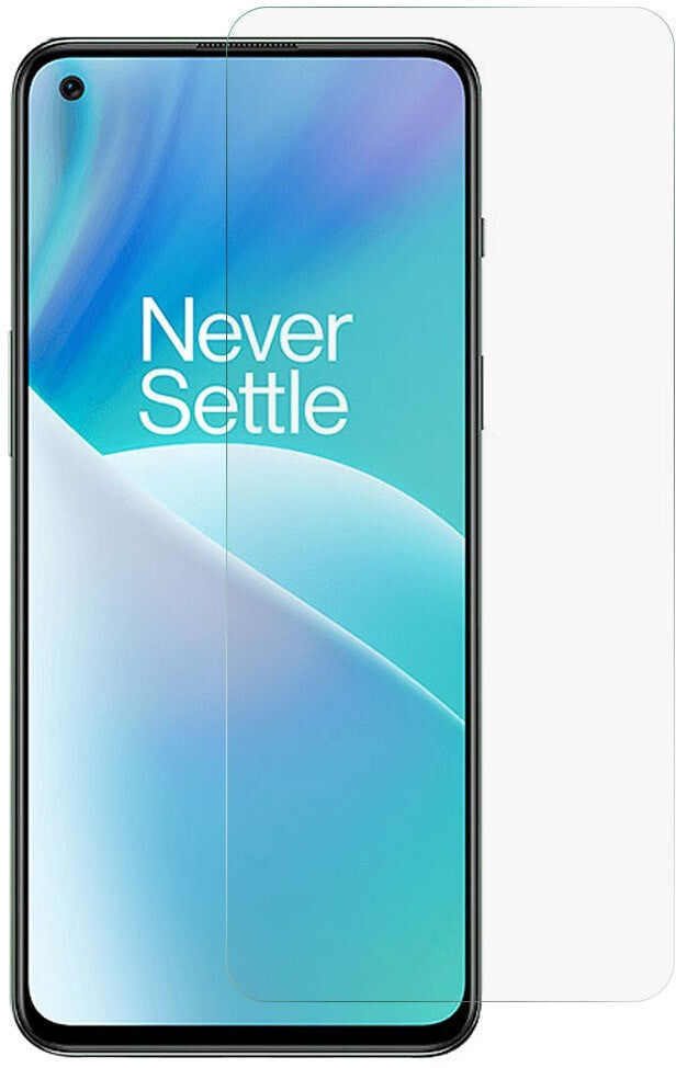 INCOVER OnePlus Nord 2T (5G) Arc Edge Hærdet Glas - Skærmbeskyttelse - Gennemsigtig