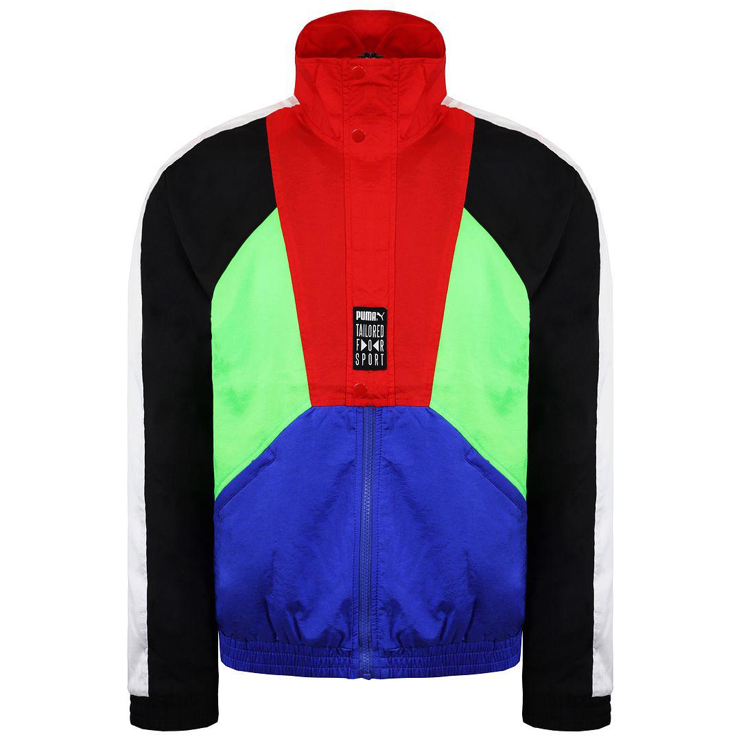 Puma Sportlich Gestaltete Herren Mehrfarbige Jacke