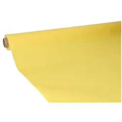 10 Tischdecke, Tissue `ROYAL Collection` 5 m x 1,18 m gelb