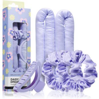 BrushArt Hair Heatless hair curling set kit de ondulação para cabelo Daisy Dreams . Hair Heatless hair curling set