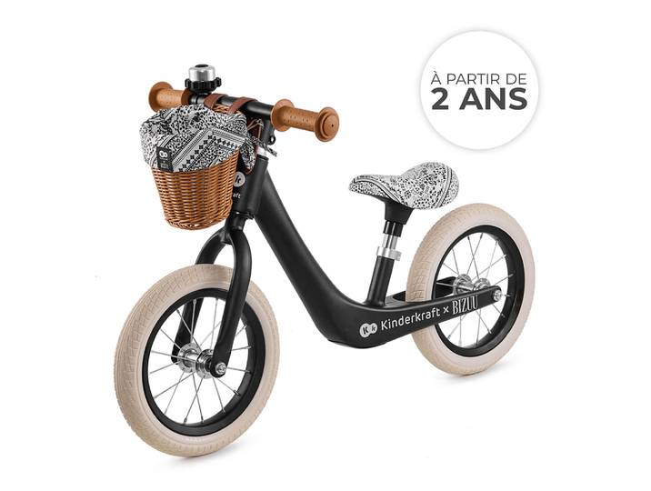 Kinderkraft Draisienne RAPID 2 x BIZUU (noir)