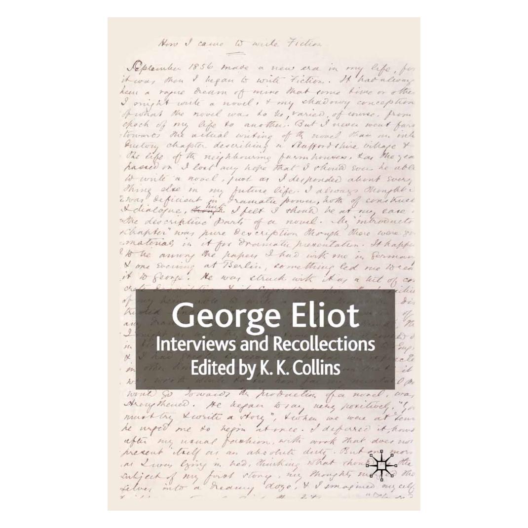 Springer George Eliot (Englisch, Softcover, K. Collins) (55818558)