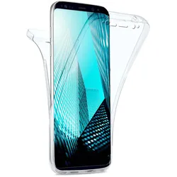 moex Double Case Samsung Galaxy S8 Plus Silikon 360 Grad Schutz