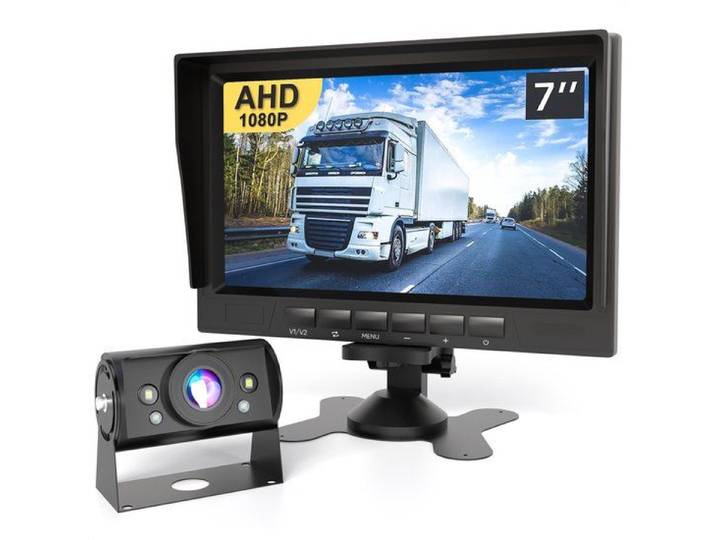 STREX SP295 - Achteruitrijcamera - 7 inch scherm 1080P - IP69 waterbestendig