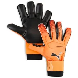 Puma Ultra Ultimate Hybrid Torwarthandschuhe - schwarz/orange - 9
