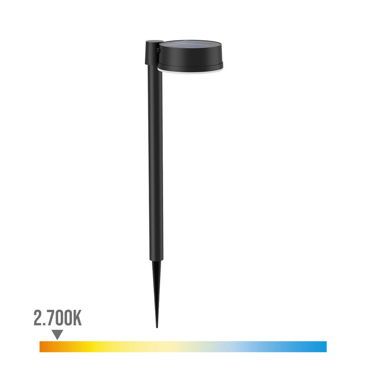 Philips Vynce Basic Solar LED grondspies lamp, zwart, Ø kop: 11,2 cm