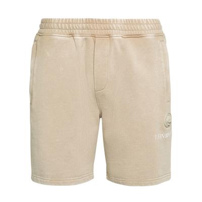 Shorts PLEIN SPORT "Jogging-Shorts", Herren, Gr. 3XL, US-Größen, beige (06, beige), Obermaterial: 100% Baumwolle, Hosen Shorts
