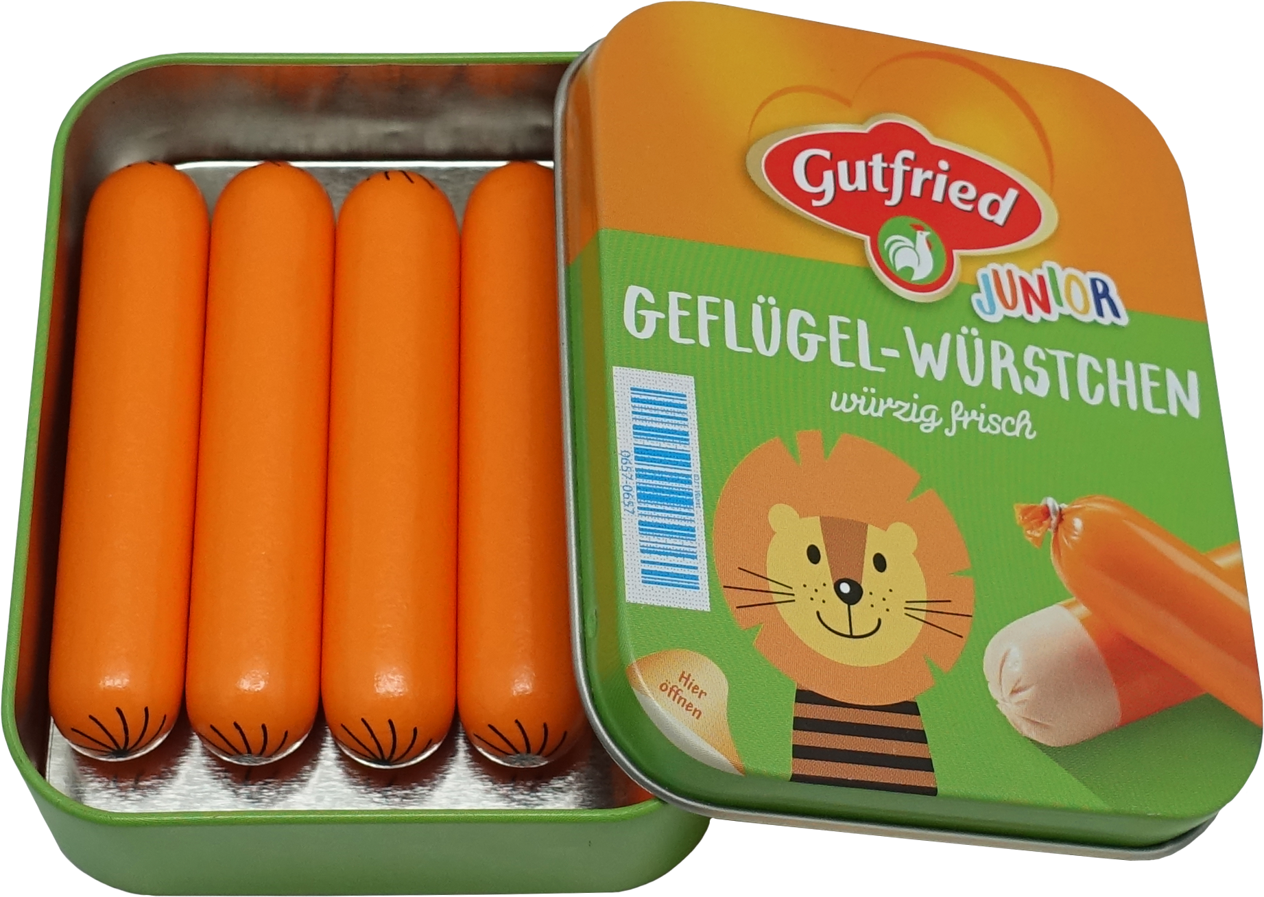 Spiellebensmittel TANNER "Vesper-Set", bunt, Kaufladensortimente, Kinder, Holz, Metall, Spiellebensmittel