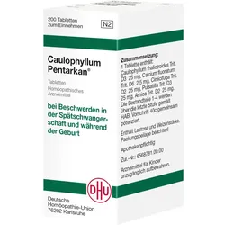 Caulophyllum Pentarkan 200 ST