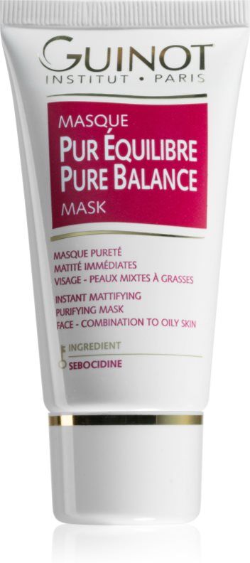 Guinot Pure Balance oil-controlling and pore-minimising cleansing mask 50 ml