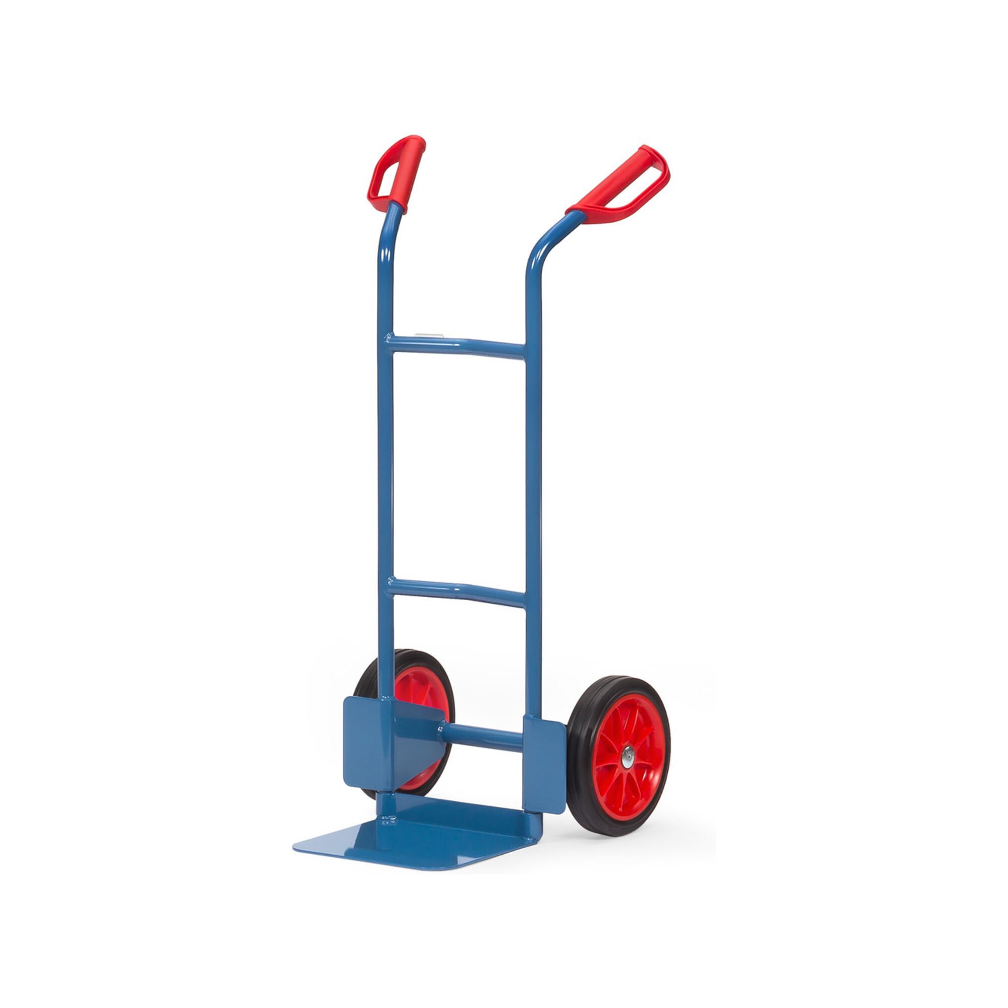 fetra Stahlrohr-Sackkarre B1125V - Vollgummibereifung Tragkraft 200 kg)