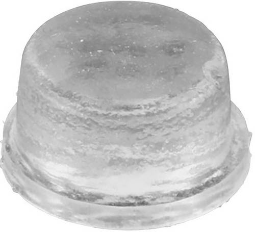 Gerätefuß rutschhemmend, selbstklebend, rund Schwarz (Ø x H) 12.7mm x 1.5mm