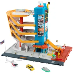 Matchbox Action Drivers Transport-Center mit Taxi, Boot und Hubschrauber