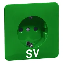 Peha - Steckdose SCHUKO, grün SV