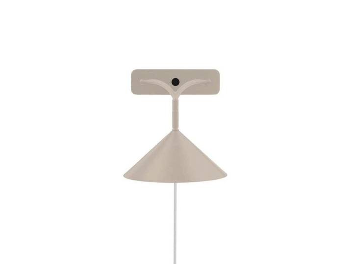 Curve Wandlamp Beige - Globen Lighting - Slaapkamer - Metaal