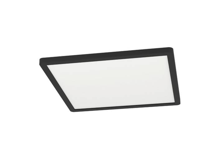 Eglo Led-Deckenleuchte, Schwarz, Weiss, Kunststoff, quadratisch, 29x3x29 cm, Lampen & Leuchten, Innenbeleuchtung, Deckenlampe, Deckenlampen