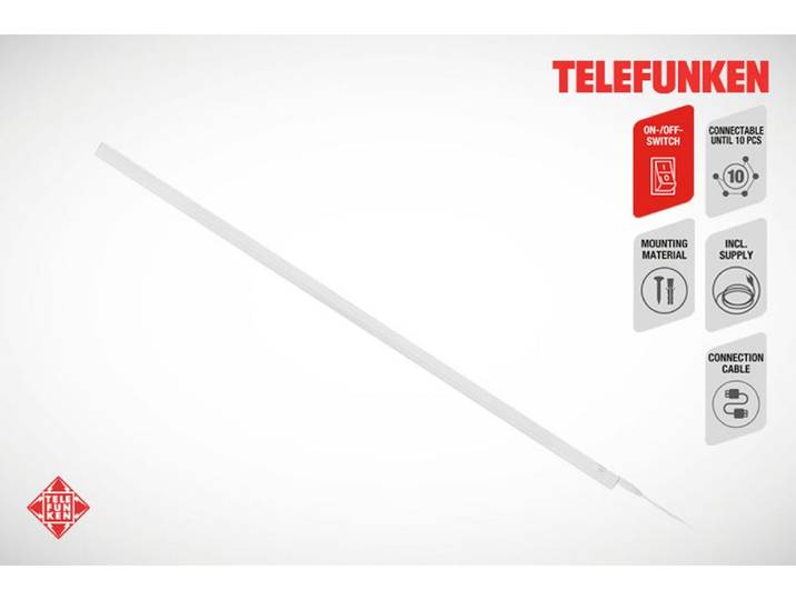 TELEFUNKEN LED Unterbauleuchte HEPHAISTOS , weiß (weiß, neutral), Leuchten, LED Unterbauleuchte