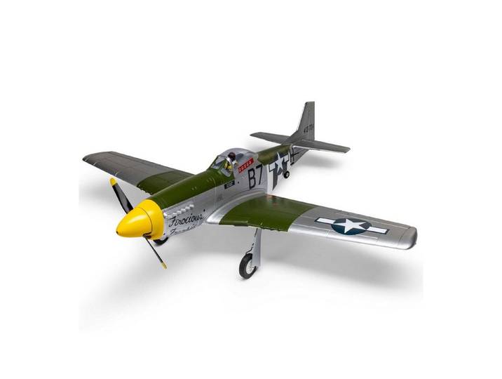 E-flite RC-Flugzeug E-flite P-51D Mustang 1.0m PNP, Servos, Regler, Motor RC Flugzeug