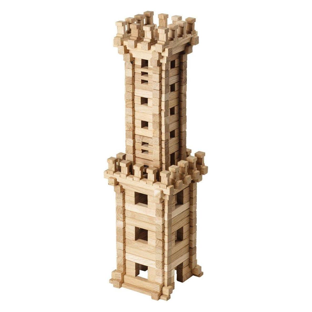 Igroteco wooden constructor Tower, 213 details (236944)