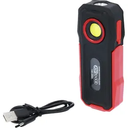 KS Tools Mobile Werkstatt-Handlampe, knickbar, 300 Lumen - 150.4505