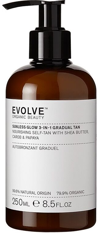 Evolve Beauty Evolve Sunless Glow 3-in-1 Gradual Tan 250ml