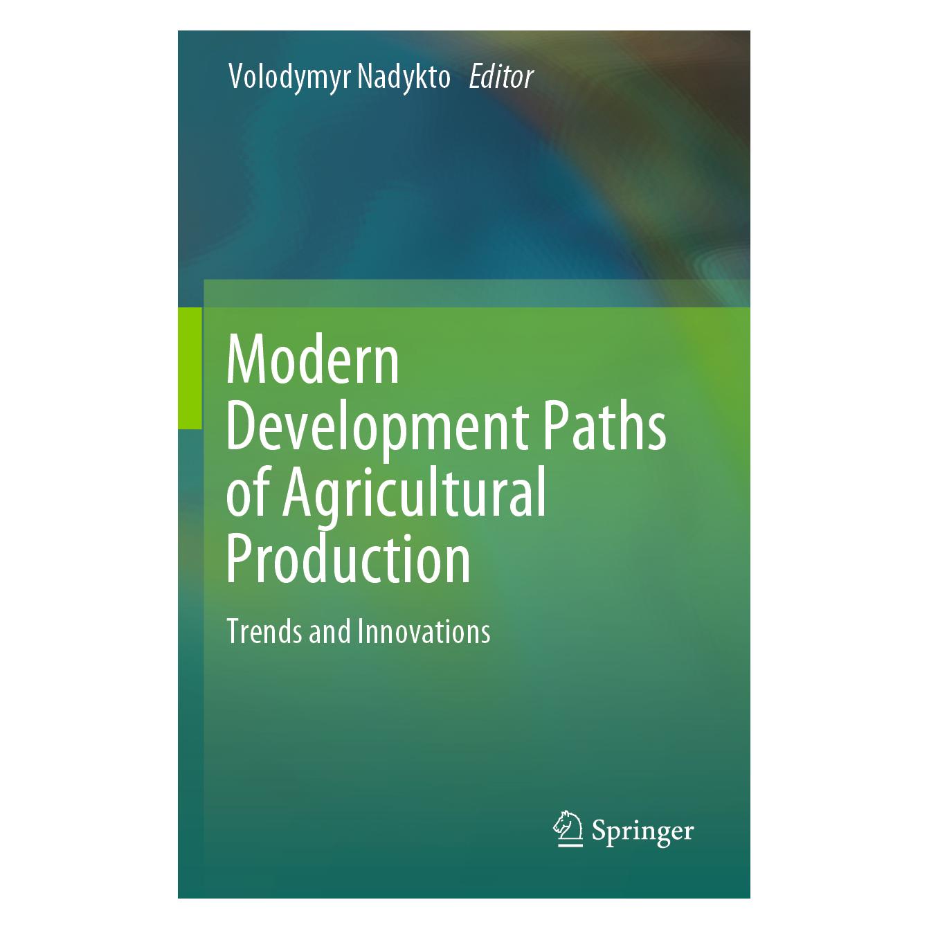Springer Modern Development Paths of Agricultural Production (Englisch, Softcover, Volodymyr Nadykto) (56155979)