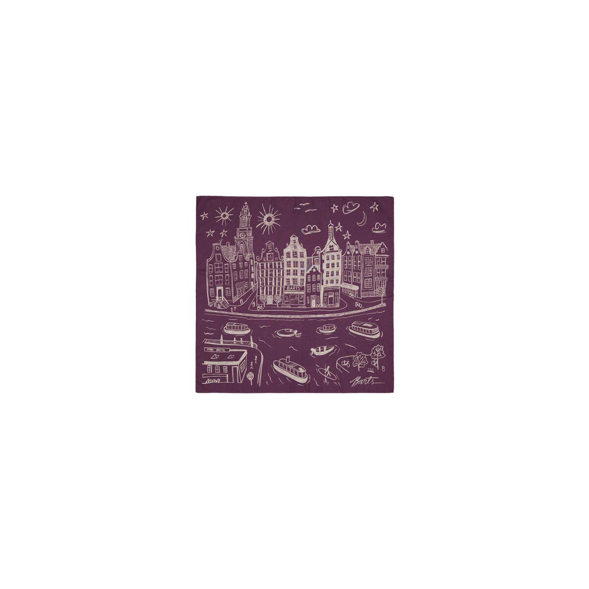 Barts Rigga Scarf aubergine (25) 6917025