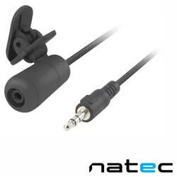 Lavalier-Mikrofon Schwarz NATEC