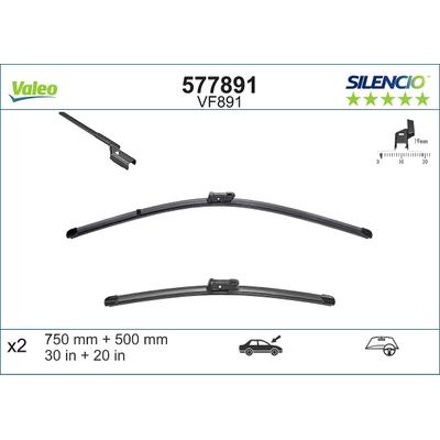 Valeo Wischblatt [Hersteller-Nr. 577891] für Ford
