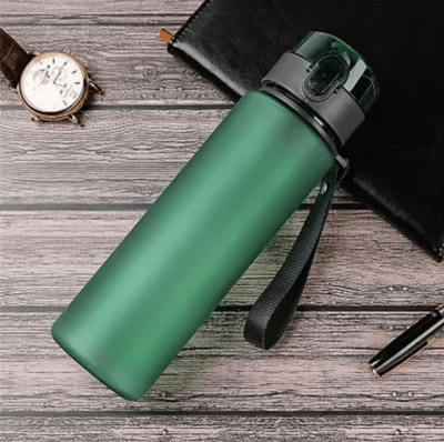 Inspire Picks Leak Free Sports Water Bottle For Travel & Hiking 400ml 560ml green 560 Ml