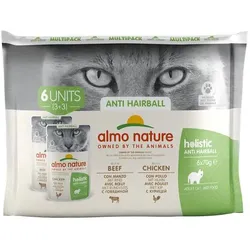Almo Naturet Multipack Holistic Hairball | 60x 70g