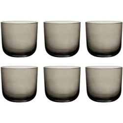 Like. by Villeroy & Boch Like Glass Wassergläser, Trinkgläser, Grau