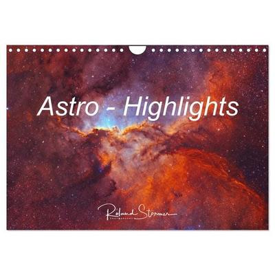 Astro - Highlights (Wandkalender 2027 DIN A4 quer), CALVENDO Monatskalender