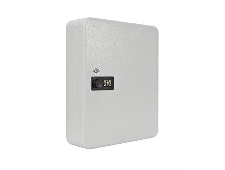 Wedo 10243637 Armoire à clés avec serrure à combinaison 3 chiffres pour 36 clés Gris lumière
